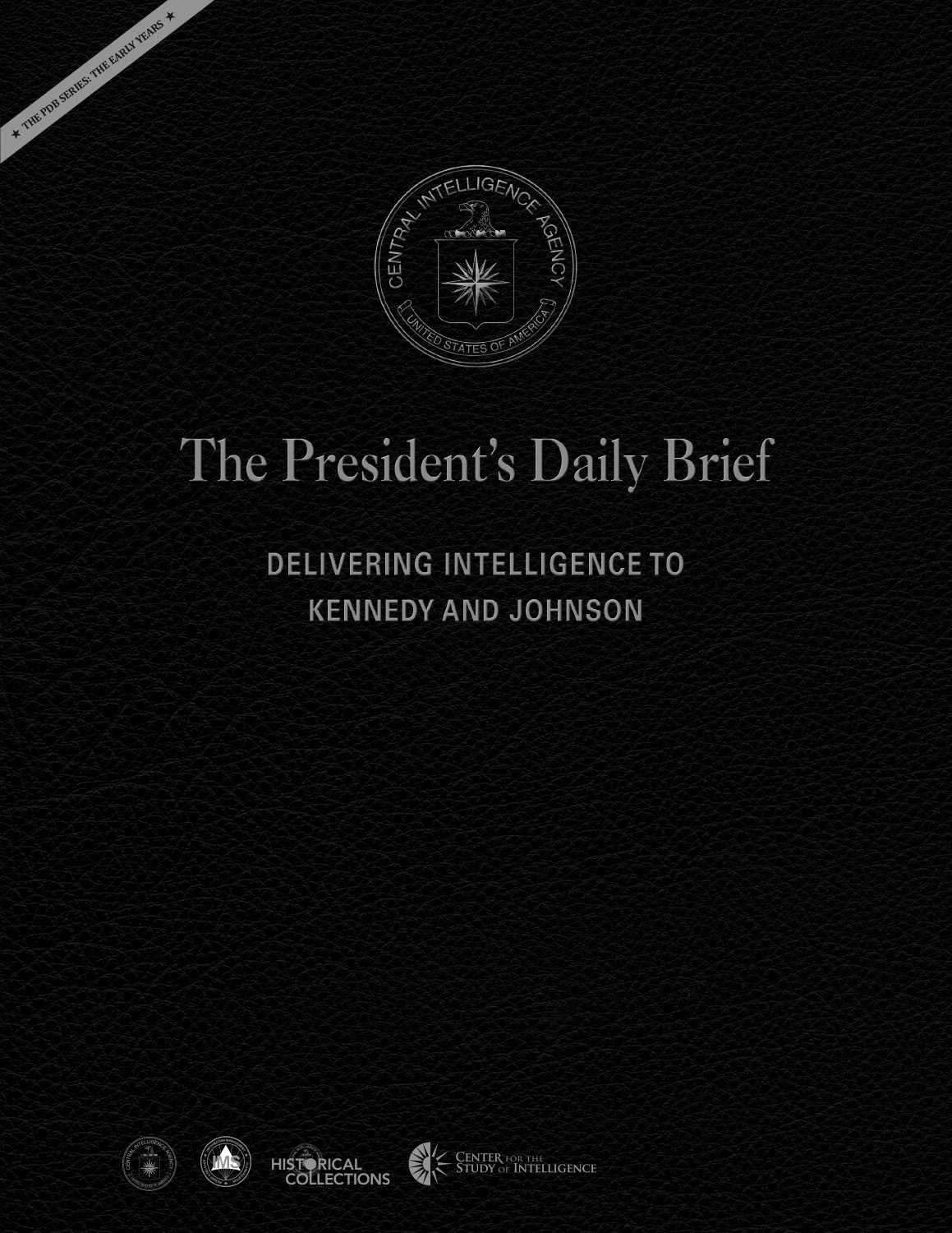 Black cover of The President's Daily Brief.