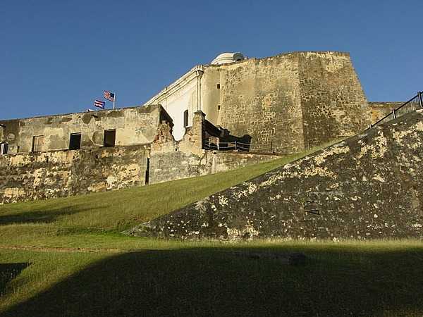 Castillo San Cristóbal is a fortress in San Juan, Puerto Rico, that was built by Spain to protect against land-based attacks on the city. Photo courtesy of the US National Park Service.