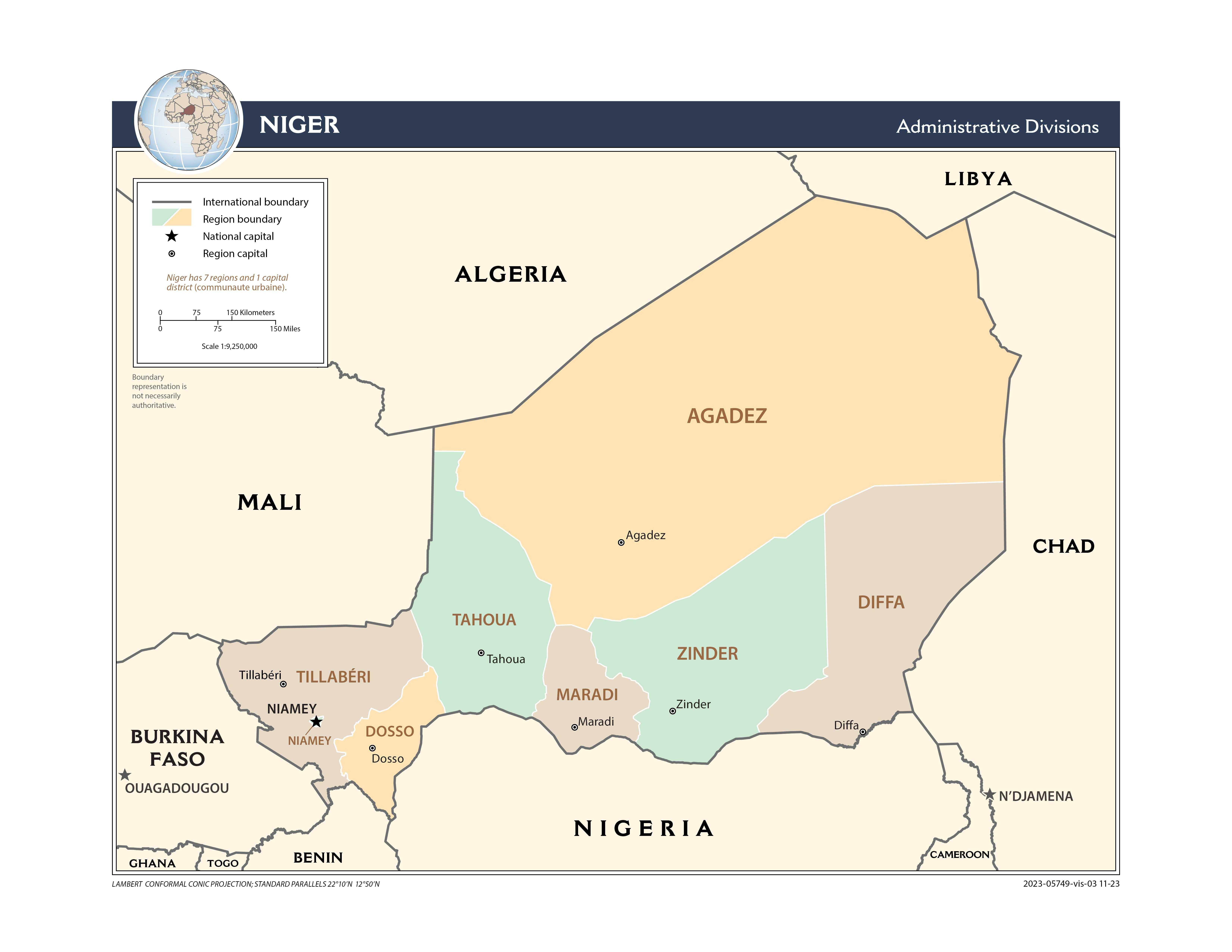 Niger Administrative