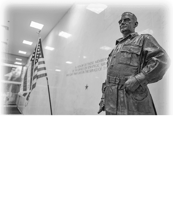 General Donovan OSS Lobby Statue