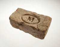 Brick from Abbottabad compound