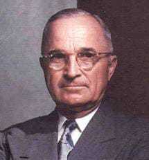 Headshot of Harry S. Truman.