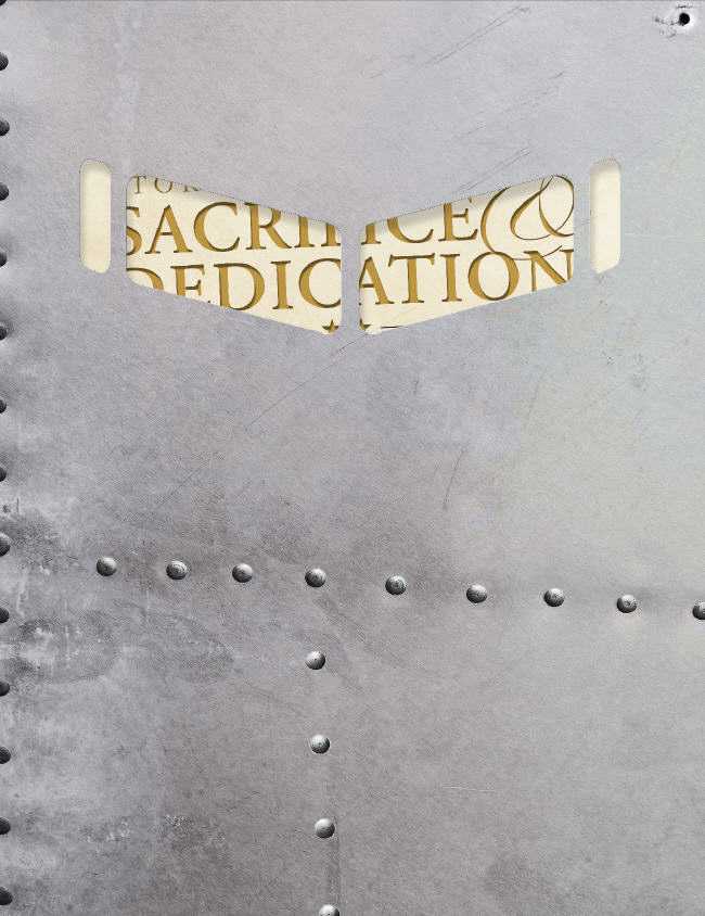 Cover of the collection, Stories of Sacrifice and Dedication.