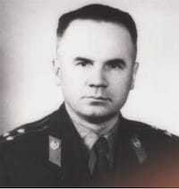 A headshot of oviet GRU Colonel Oleg Penkovsky.