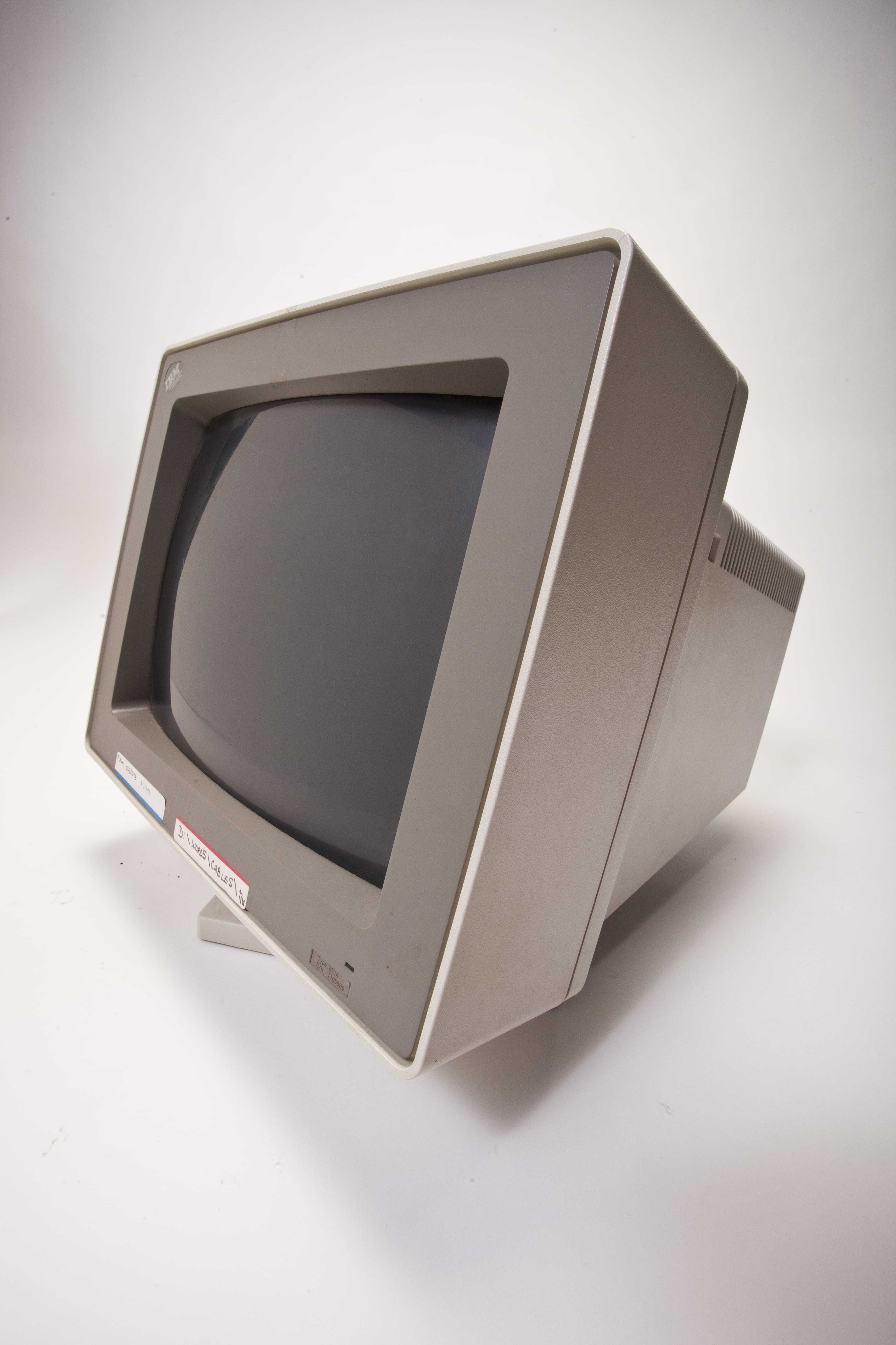 A large, square computer monitor.