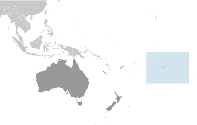 French Polynesia The World Factbook   FP Locator Map 