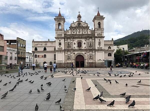 The Church of Santa María de los Dolores de Tegucigalpa, in the capital of Honduras, was built between 1732 and 1815 in the American Baroque style and architecture. A Roman Catholic church, it is dedicated to the Virgin Mary.