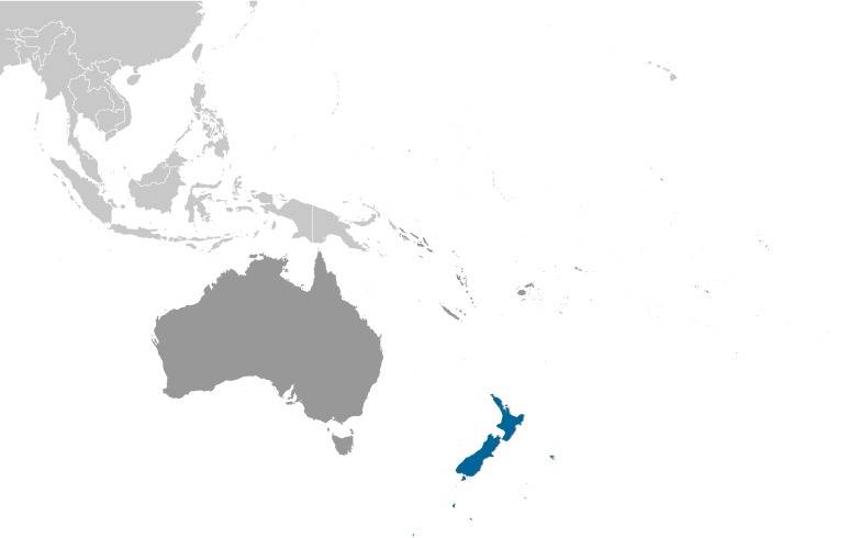 NZ Locator Map 