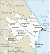 Azerbaijan 2022 World Factbook Archive   AJ Map 