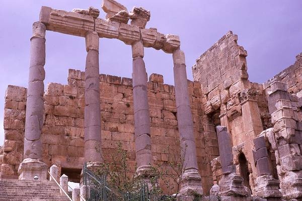 Located in Baalbek in Lebanon’s Bekaa Valley, the Temple of Jupiter, the largest Roman temple in the world, is part of the Baalbek temple complex that also includes the Temple of Bacchus. The complex became a UNESCO World Heritage site in 1984. Details of the temples construction - who commissioned or designed it, or exactly when it was constructed - are unknown. Work probably began around 16 B.C. and was nearly complete by about A.D. 60.