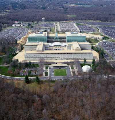 The World Of The CIA The World Factbook   HQS Aerial View 