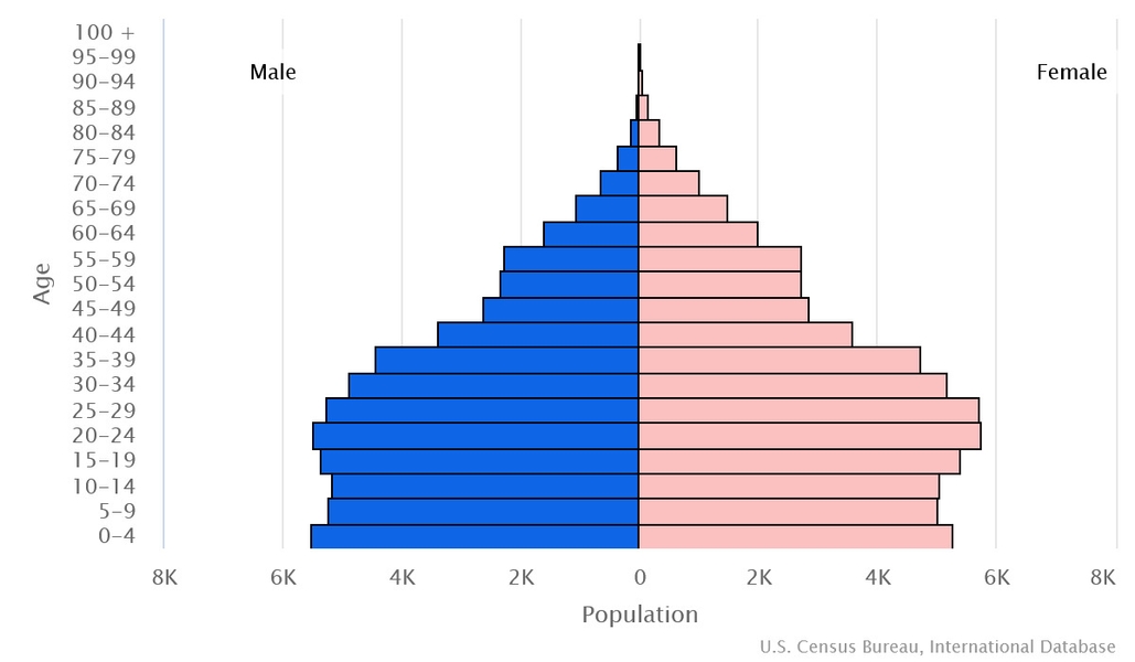 2023 population pyramid