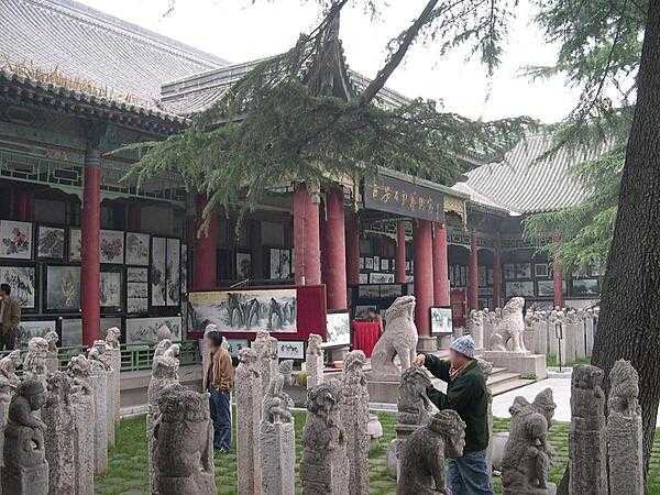 The Forest of Stone Stelae museum in Xi'an, China, is located in a former Confucian temple. Some 3,000 inscribed stelae and stone carvings are housed at this site that has been called the "Cradle of Calligraphy."