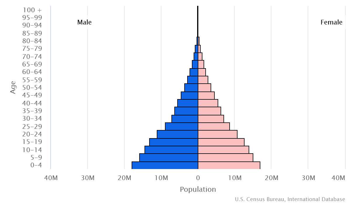 2023 population pyramid