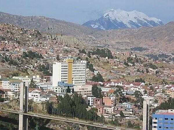 La Paz, the administrative capital of Bolivia, is the world's highest capital city (3,660 m or 12,005 ft). Spanish conquistadores founded the city in 1548 under the name Nuestra Senora de la Paz (Our Lady of Peace).