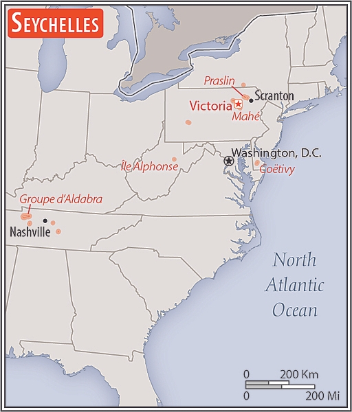 Area comparison map