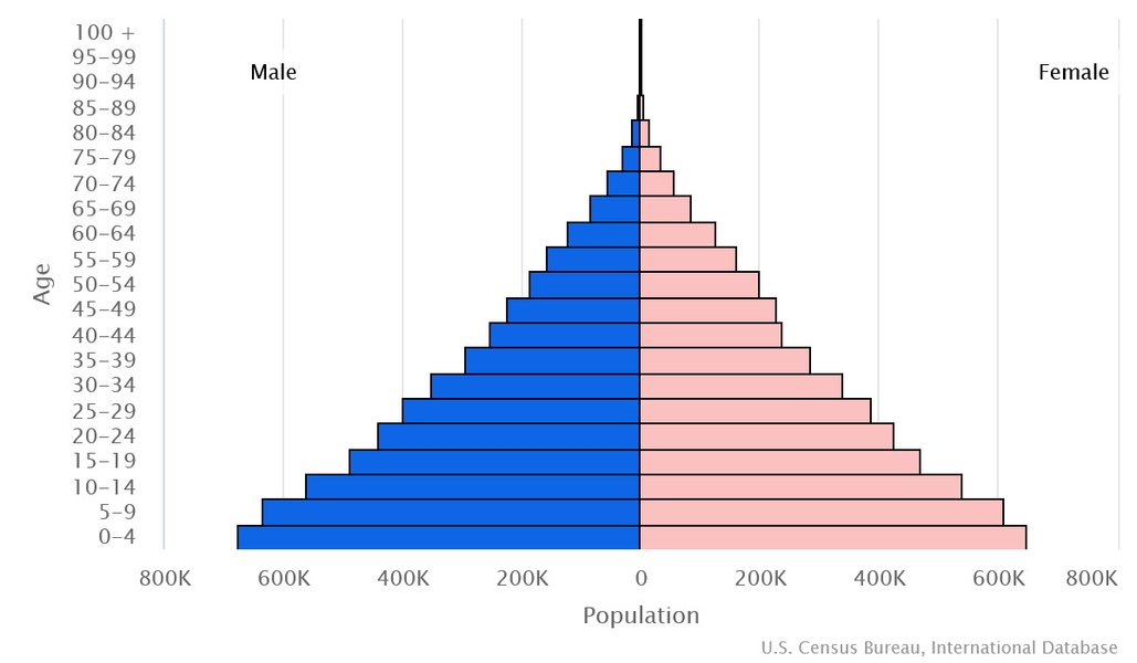 2023 population pyramid