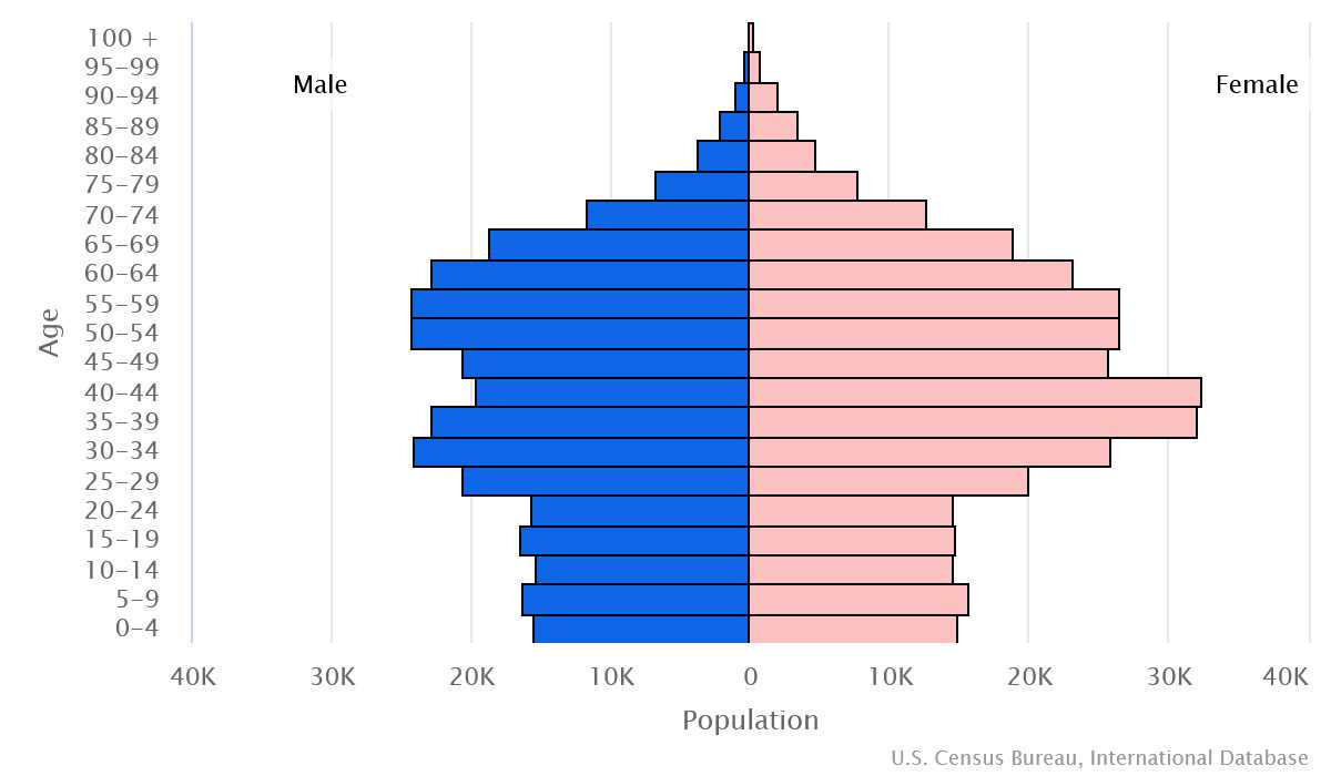 2023 population pyramid