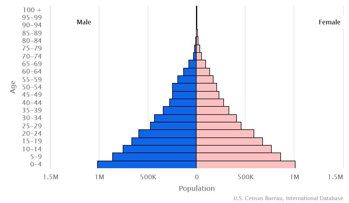 2023 population pyramid