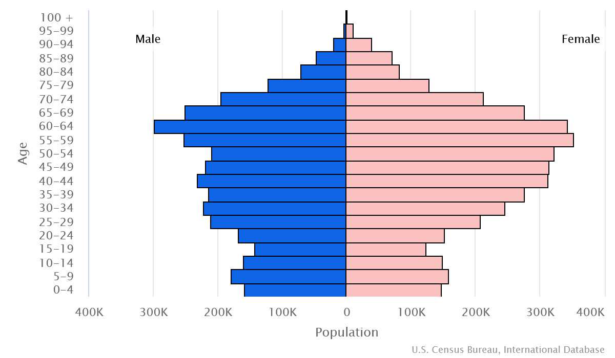 2023 population pyramid