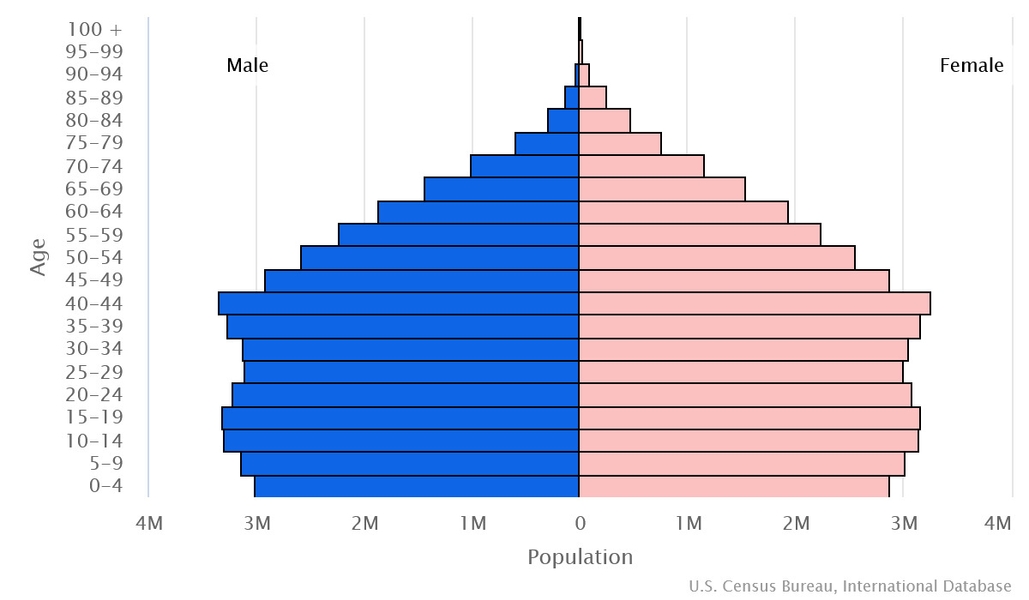 2023 population pyramid