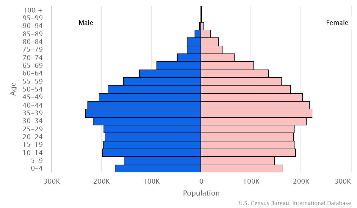 2023 population pyramid