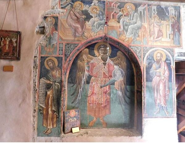 Ancient icons in Cyprus.