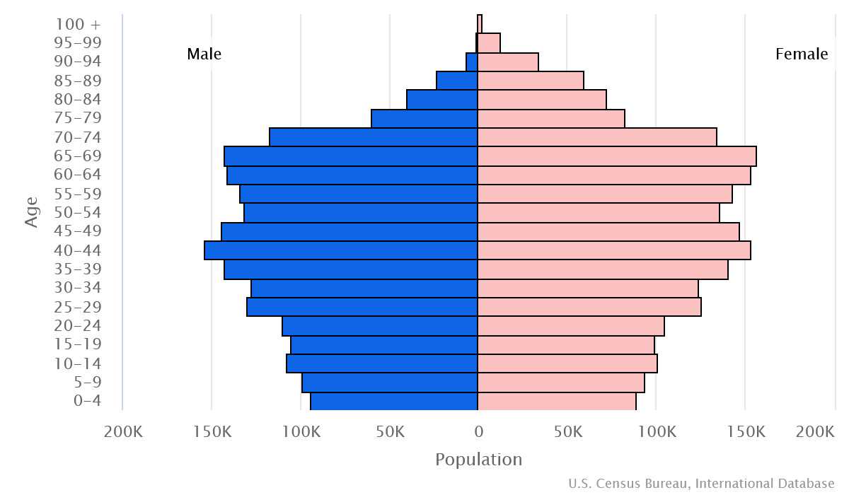 2023 population pyramid