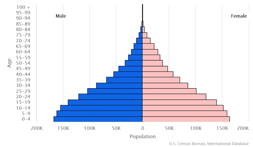 2023 population pyramid