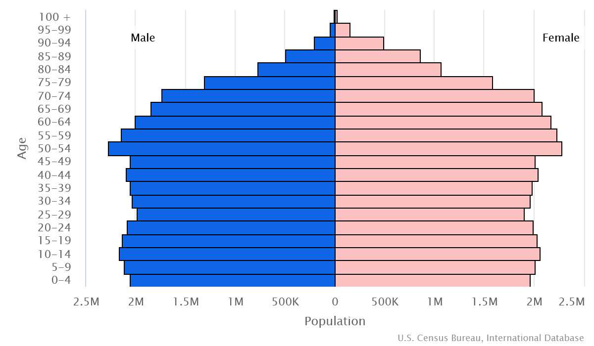 2023 population pyramid