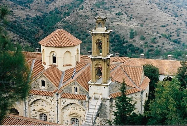 The Machairas Monastery, dedicated to the Virgin Mary, was founded at the end of the 12th century near the village of Lazanias, about 40 km (25 mi) from Nicosia, Cyprus.