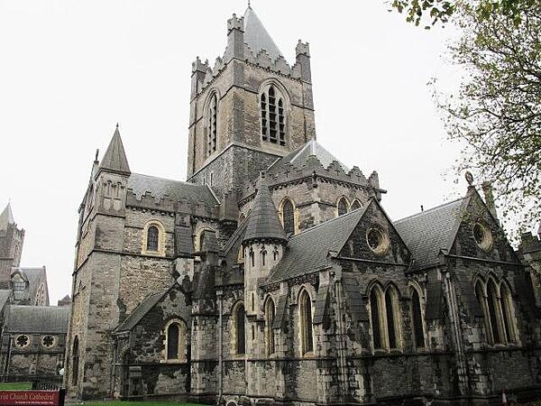 Christ Church in Dublin, Ireland, was built on the site of a Viking church that dated back to A.D. 1038. Strongbow, a Norman baron and conqueror of Dublin for the English crown, began construction of the current church in 1172. It is now the seat of the Protestant Church of Ireland.