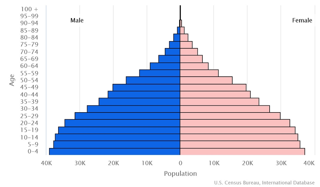 2023 population pyramid