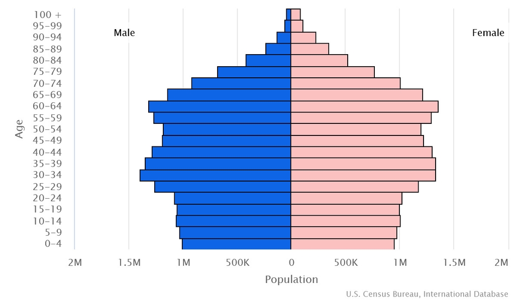 2023 population pyramid