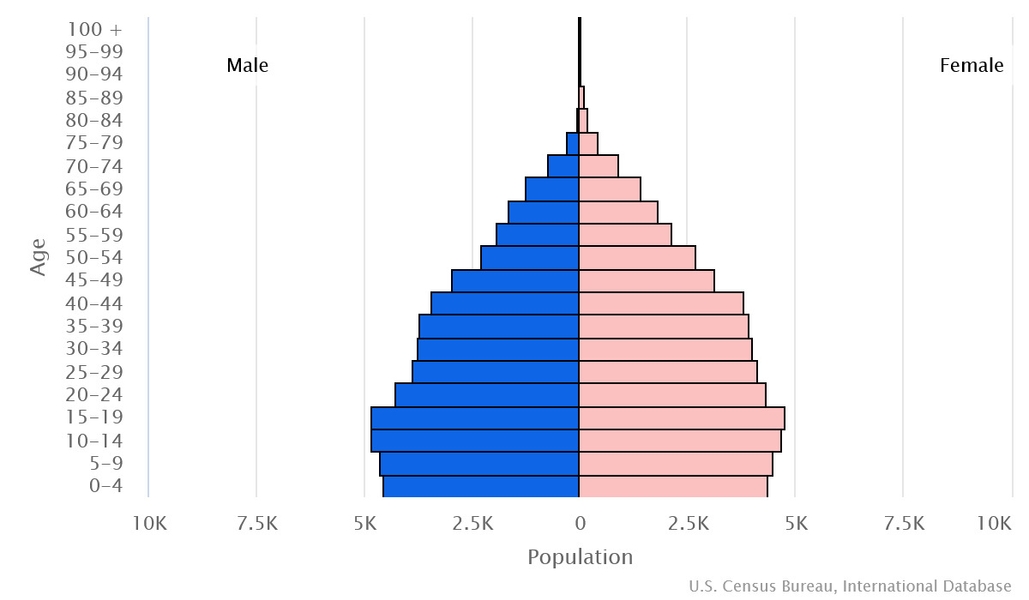 2023 population pyramid