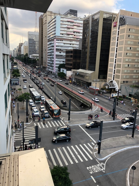 Paulista Avenue (Avenida Paulista) is an important avenue in São Paulo, the most populous city in Brazil and one of the most populous in the world. The thoroughfare is lined with the headquarters of many Brazilian financial and cultural institutions.