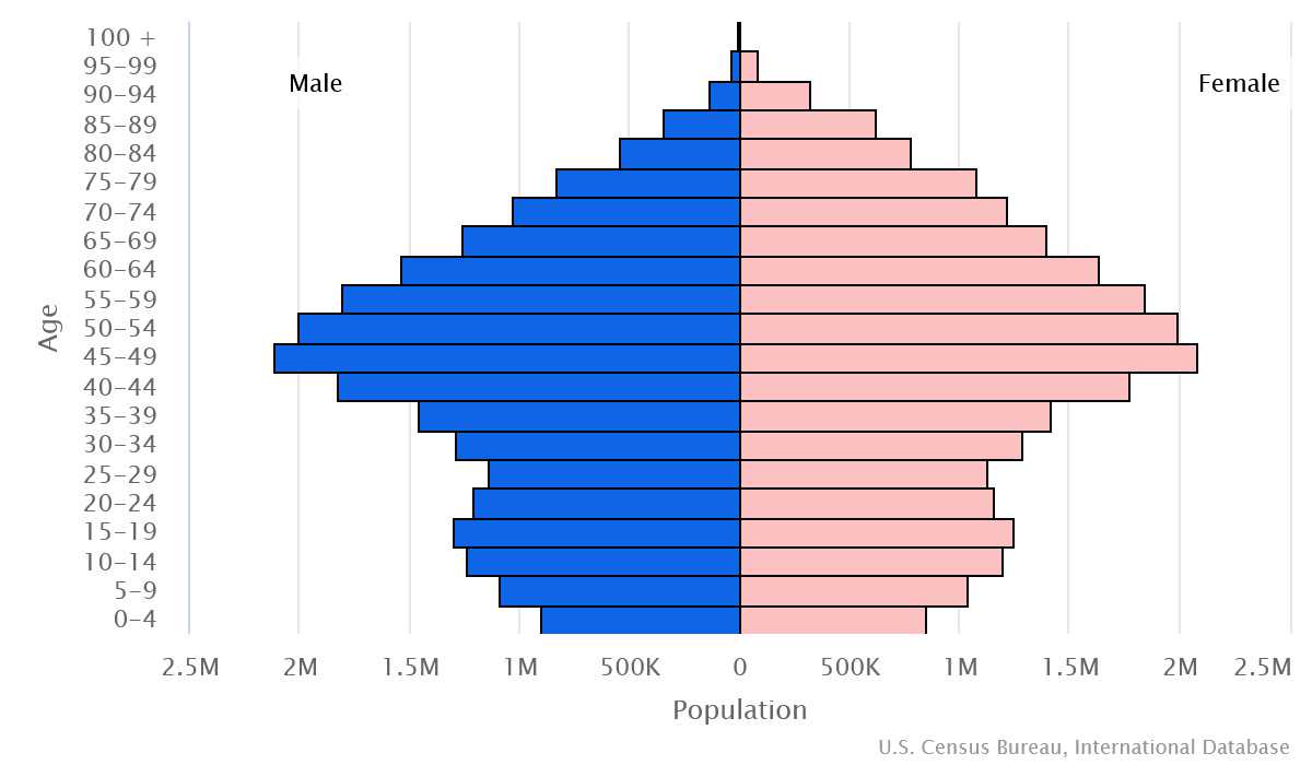 2023 population pyramid