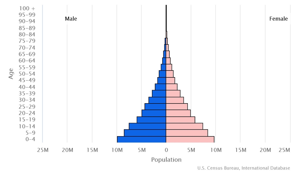 2023 population pyramid