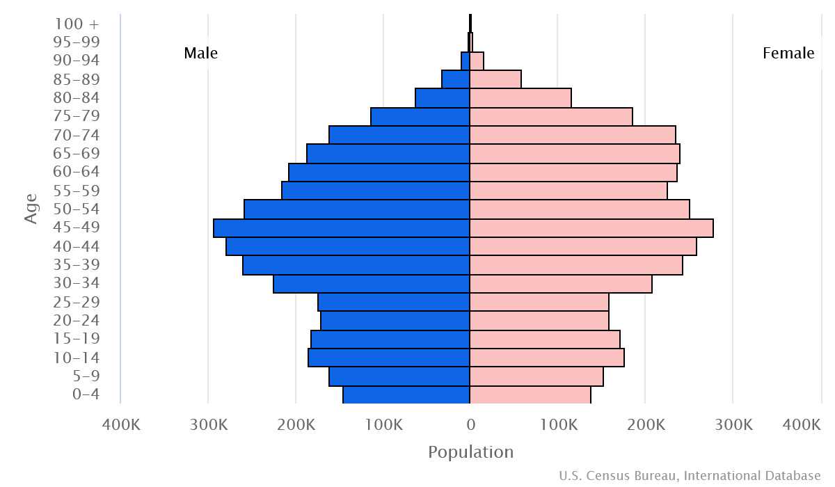 2023 population pyramid