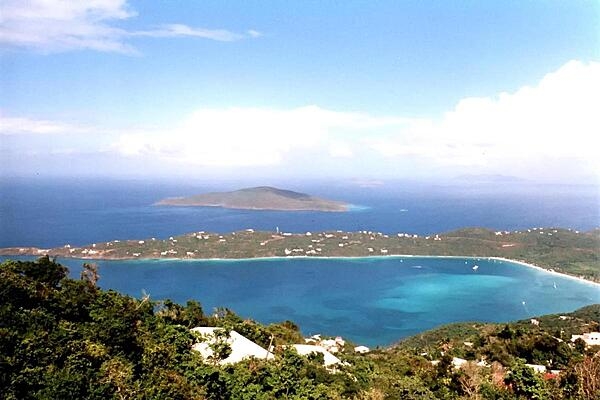 A view of Saint Thomas Bay.