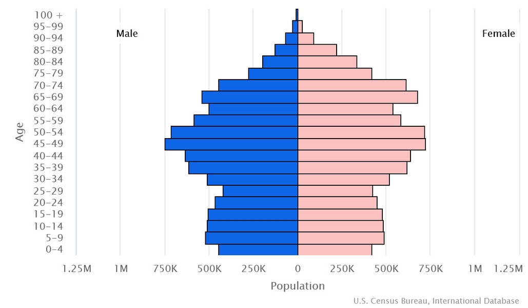 2023 population pyramid