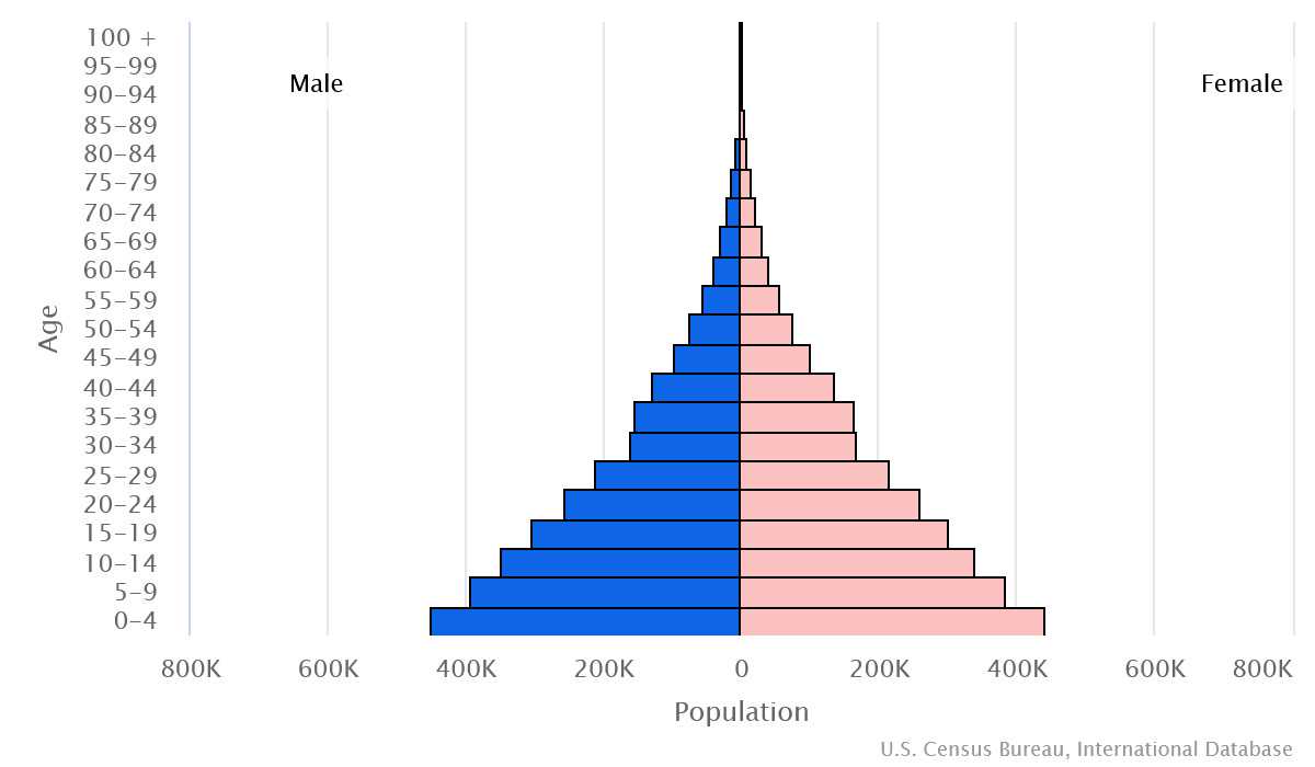 2023 population pyramid