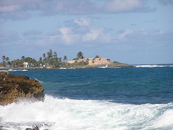 Fortress of San Felipe del Morro, also known as &quot;El Morro,&quot; in San Juan.