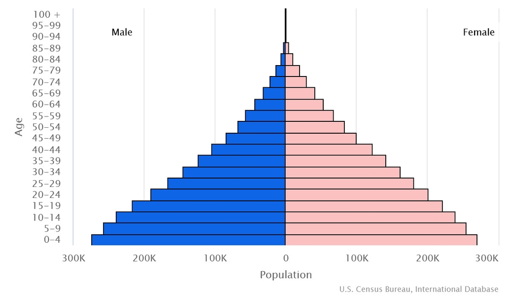 2023 population pyramid