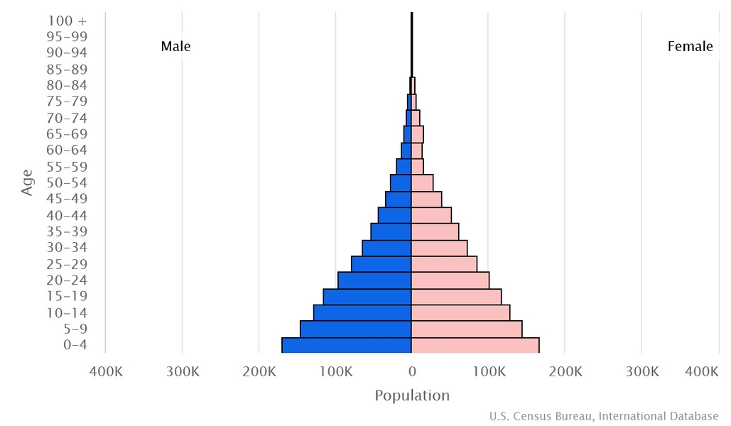 2023 population pyramid