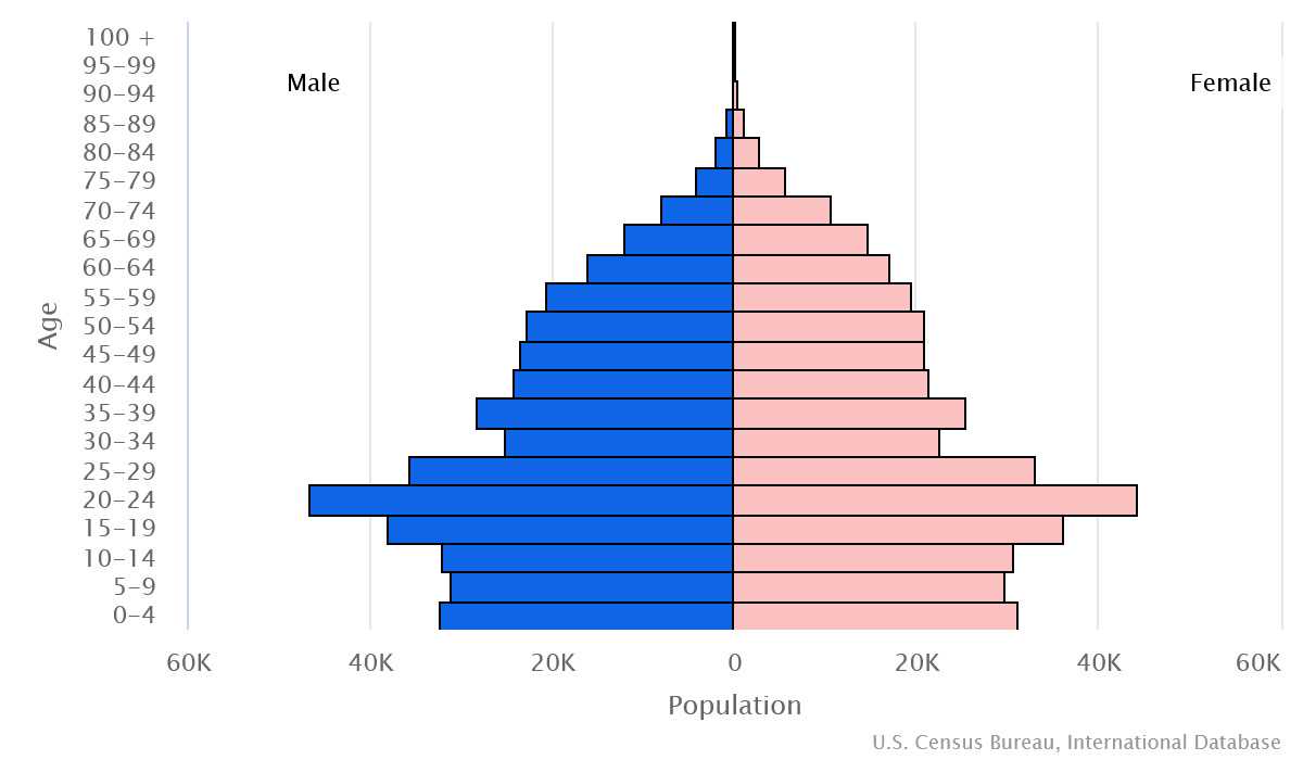 2023 population pyramid