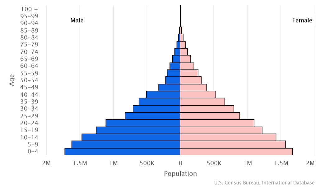 2023 population pyramid