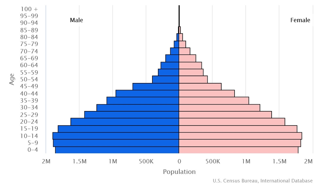 2023 population pyramid