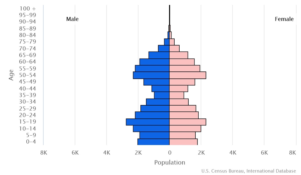 2023 population pyramid