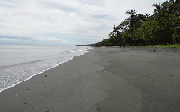 Red Beach was the original landing site of the 1st Marine Division at Guadalcanal on 7 August 1942; this was the Marines first offensive action against the Empire of Japan during World War II. The Marines seized a floatplane base and an airfield under construction. A monument at Red Beach marks the Division’s landing. Photo courtesy of the US Army/ Staff Sgt. Armando R. Limon.